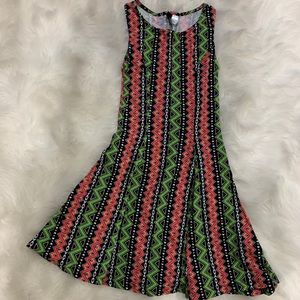 Tribe print dress
